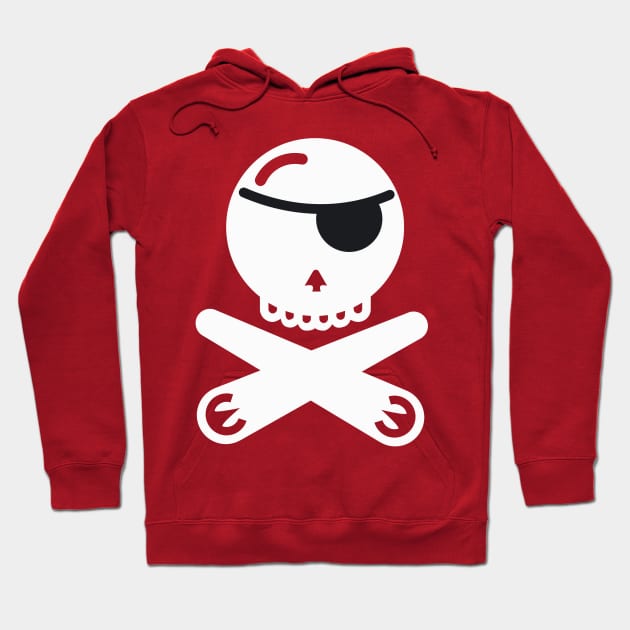 Pinball pirate Hoodie by amelinamel